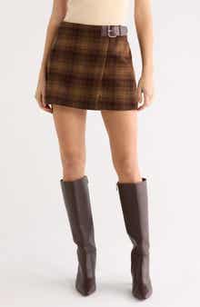 Harley Plaid Miniskirt
