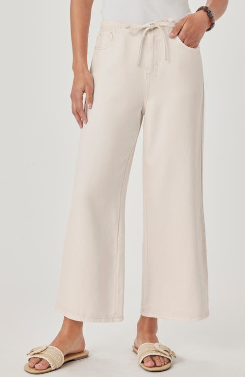Splendid Lounge Wide Leg Crop Jeans In White