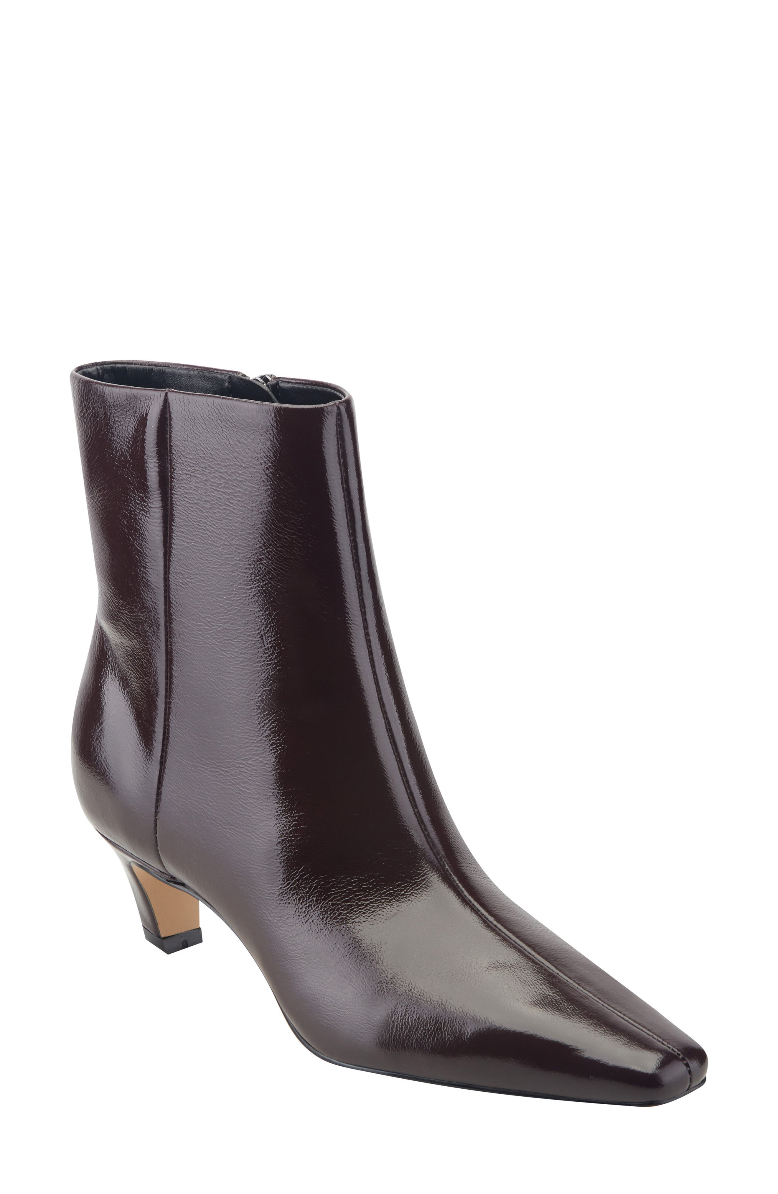 DARK RED PATENT
