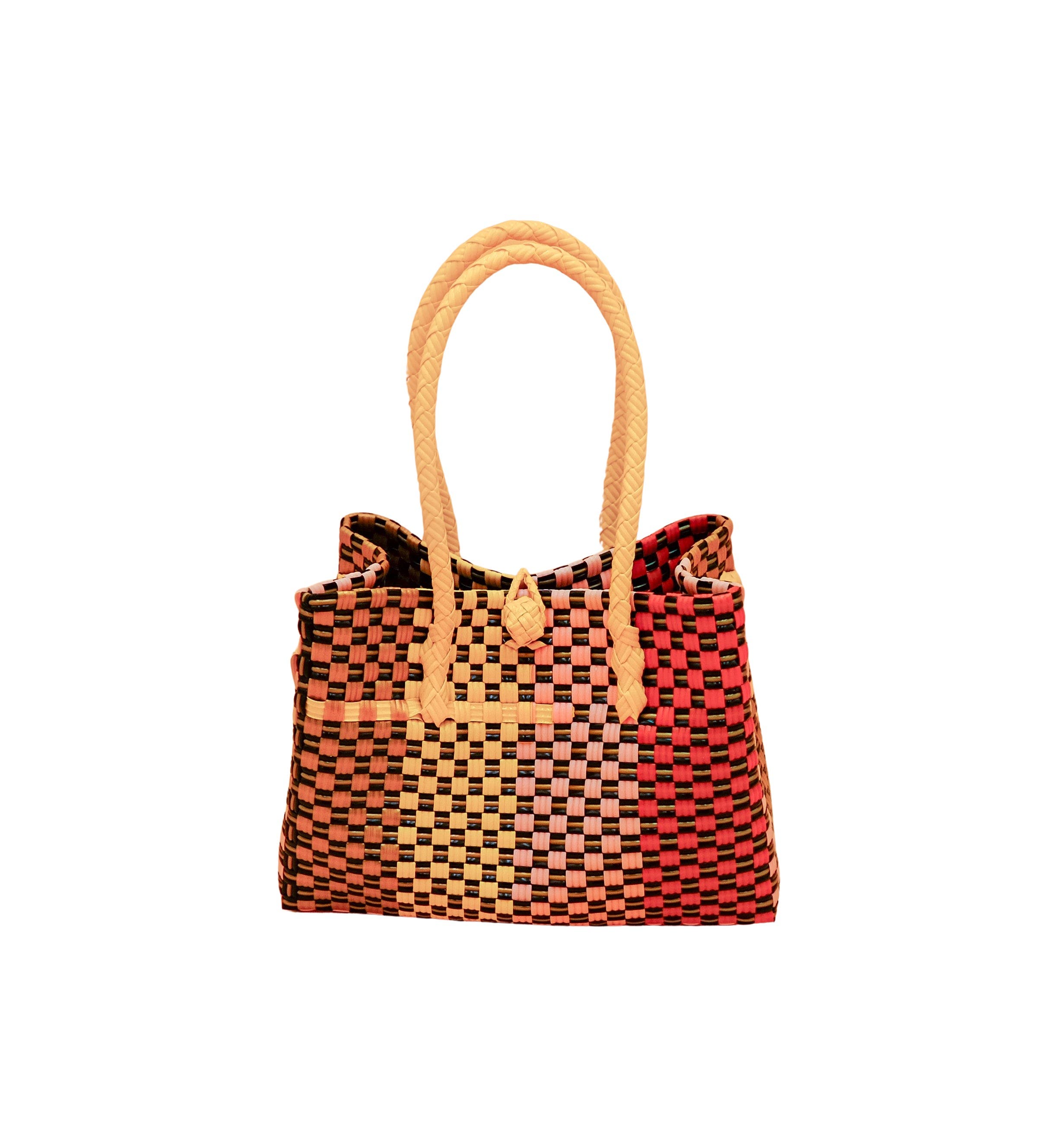 Inner Child Saigon Birkin Recycled Plastic Bag, Main, color, Sedona