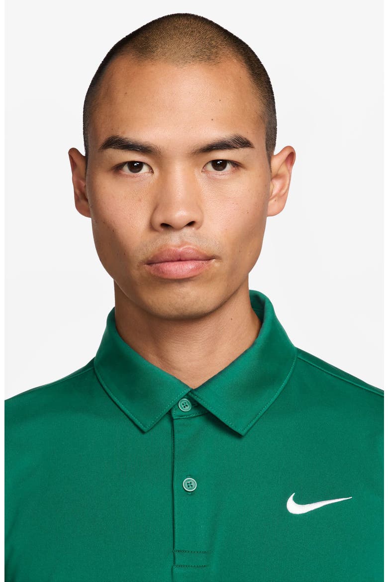 Victory Dri-FIT Golf Polo, Alternate, color, MALACHITE/ WHITE
