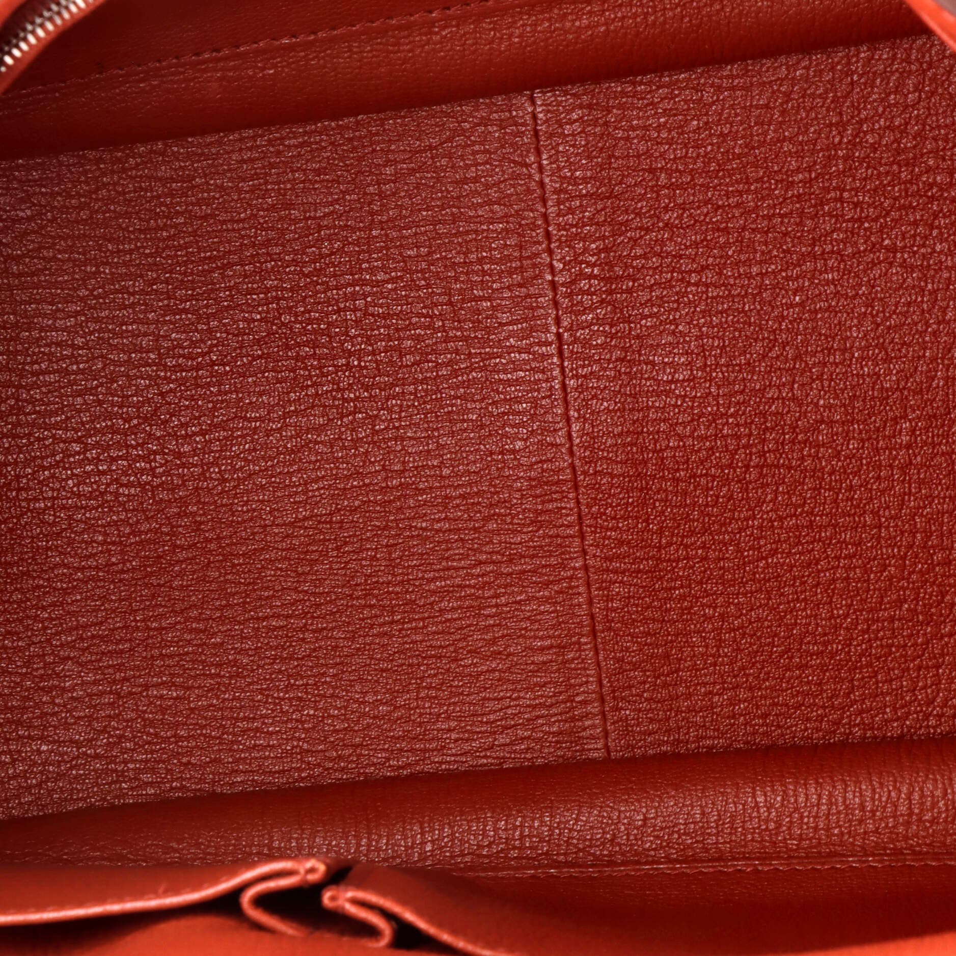 Pre-Owned Hermes Jypsiere Bag Clemence 34, Alternate, color, Brique