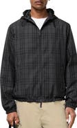 Burberry Reversible Check Hooded Jacket