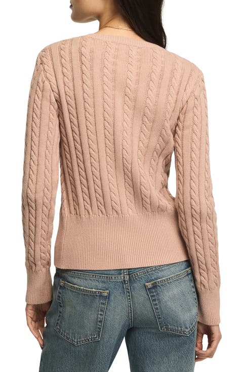 Cloud Soft Cable Stitch Cardigan