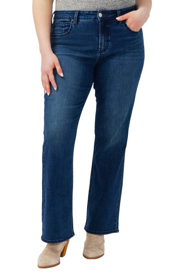 Avery Curvy High Waist Bootcut Jeans, Main, color, FILTERED HEART