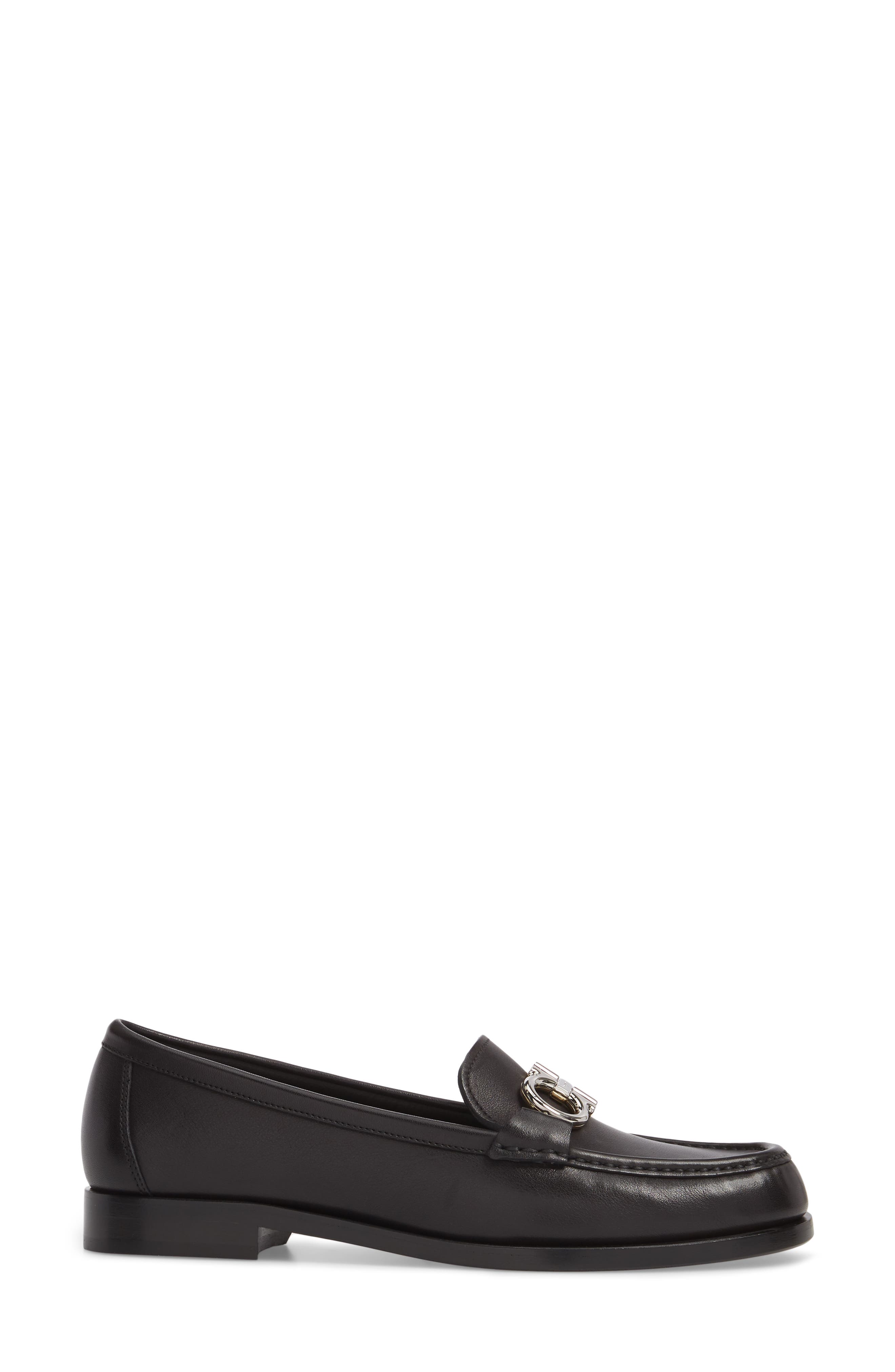 FERRAGAMO Salvatore Ferragamo Rolo Reversible Bit Loafer, Alternate, color, 
