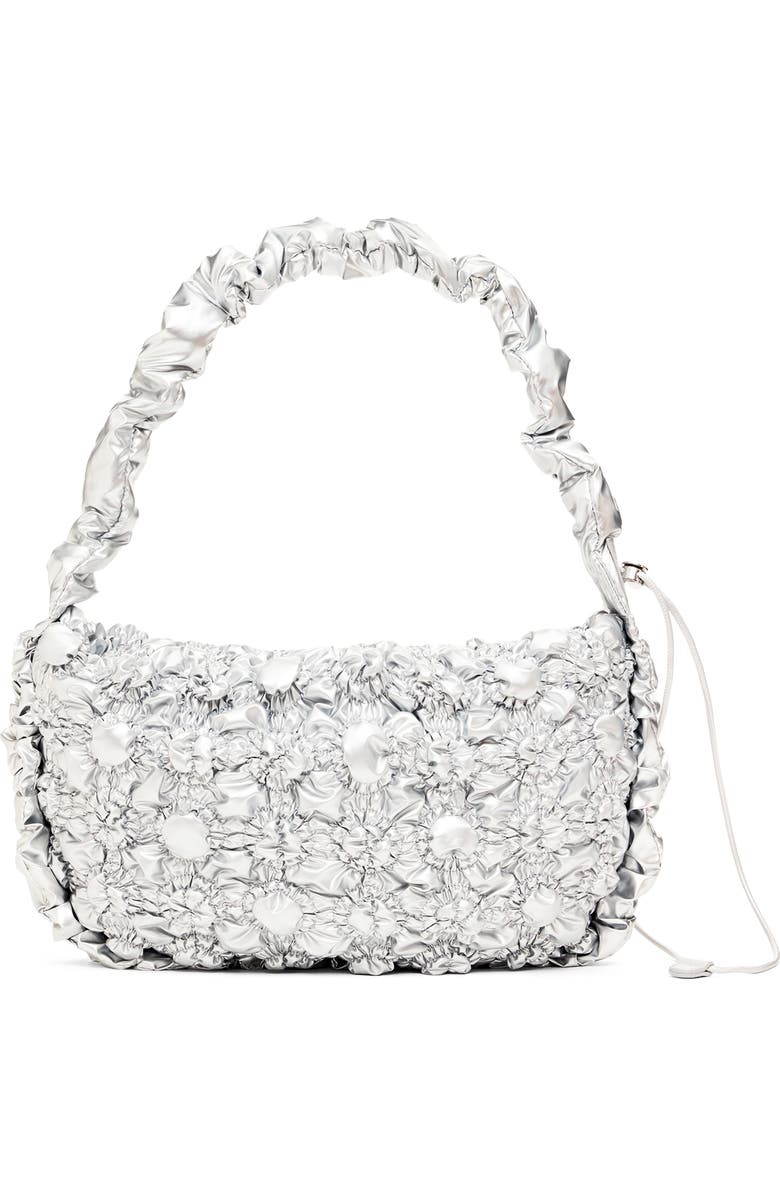 Desigual Flossy Quilted Satin Shoulder Bag, Alternate, color,