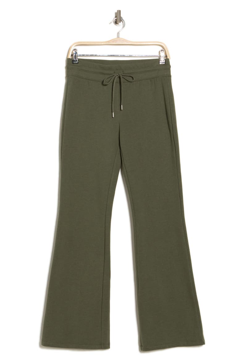 Flare Sweatpants, Alternate, color, GREEN BEETLE
