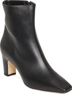 Manolo Blahnik Ofaralo Square Toe Bootie
