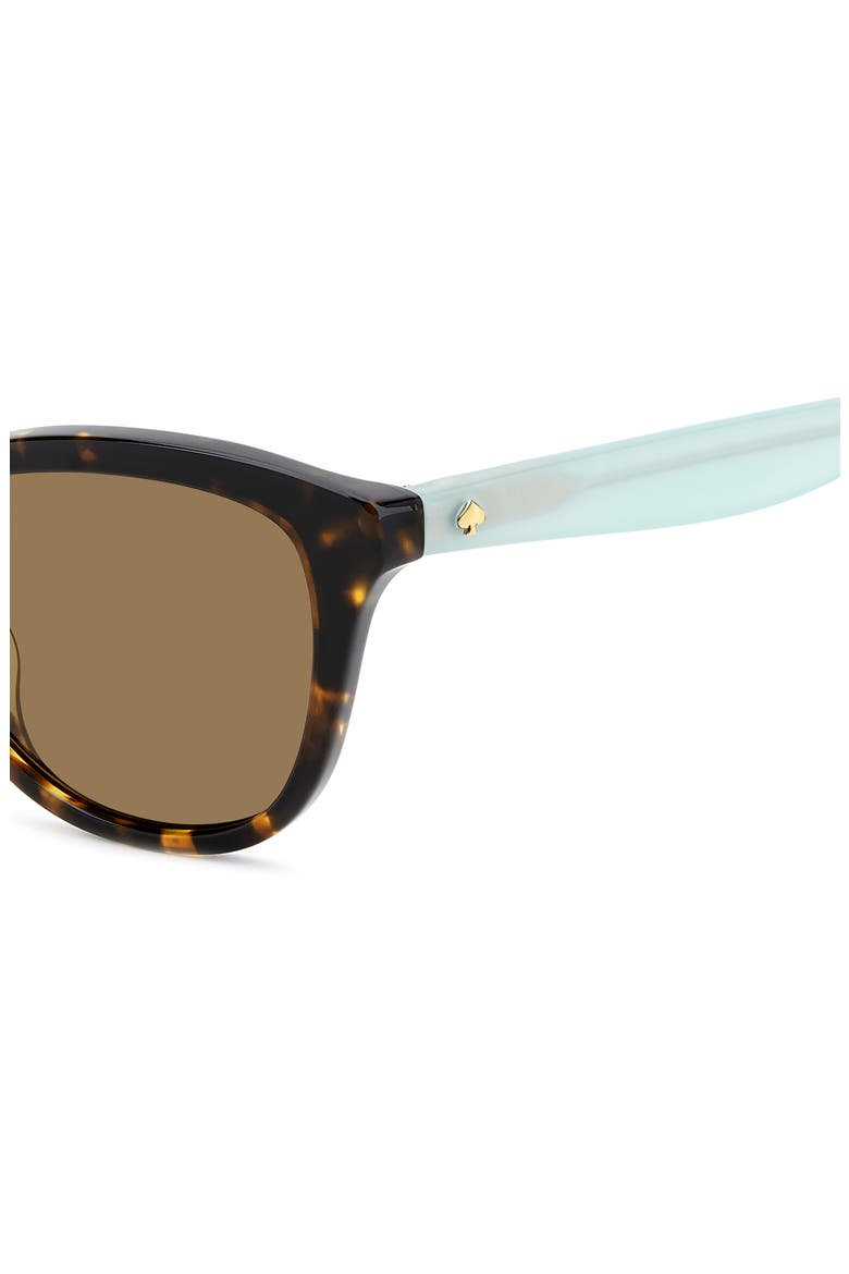 Tayla 55mm Sunglasses, Alternate, color, HAVANA/ BRONZE