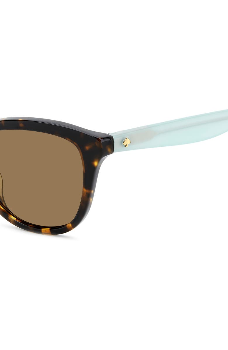 Kate Spade New York Tayla 55mm Sunglasses, Alternate, color, Havana/ Bronze