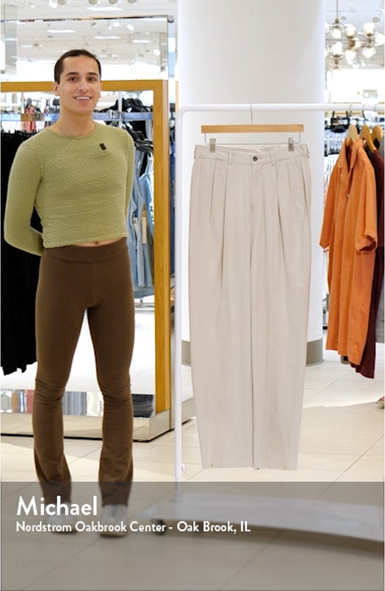 Charleston Washed Poplin Chino Pants, sales video thumbnail