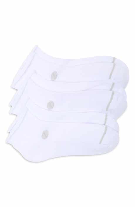3-Pack Roll Top Quarter Crew Socks
