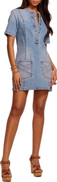 Ramy Brook Skylar Denim Minidress