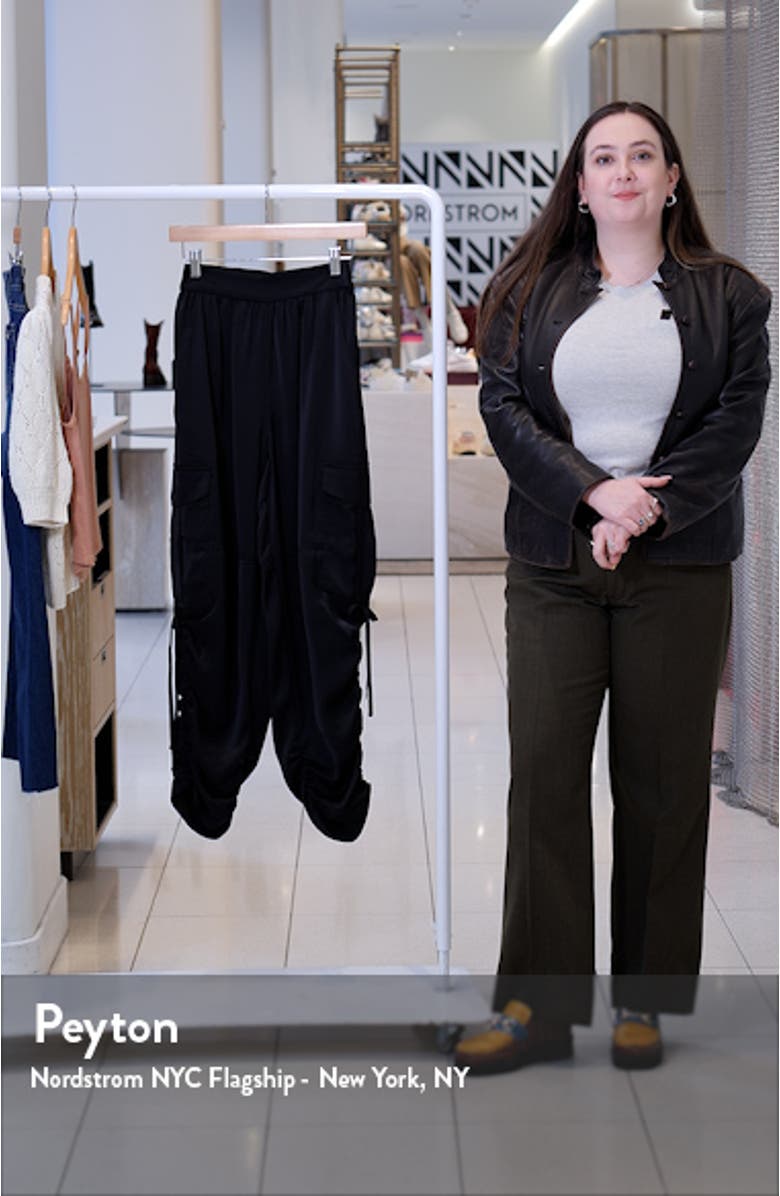 Kaye Ruched Cargo Pants, sales video thumbnail