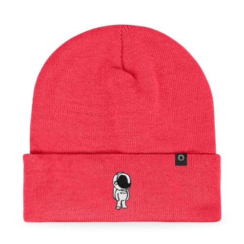 Dalix Astronaut Beanie In Neon Pink