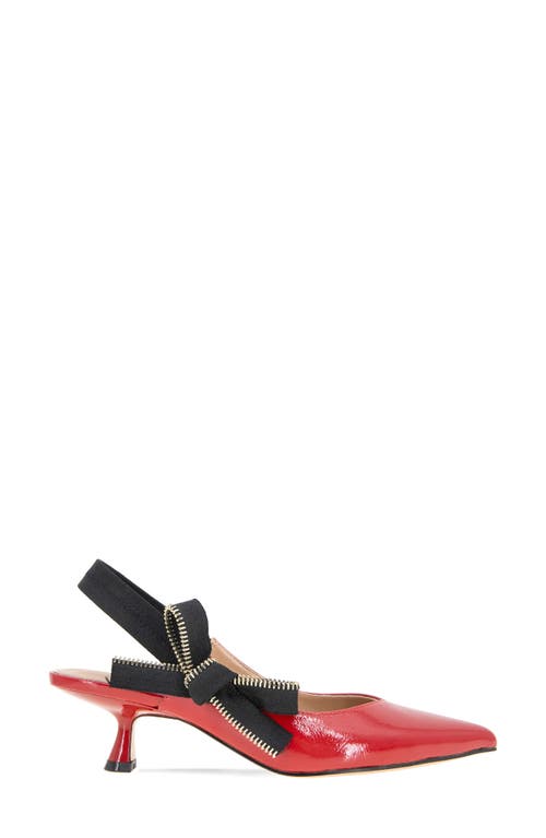 Bcbgeneration Kodari Slingback Kitten Heel Pump In Lipstick