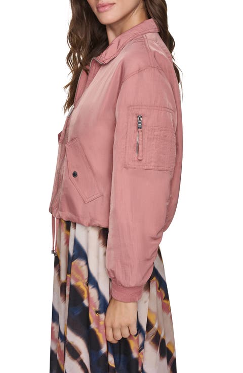 Taffeta Bomber Jacket