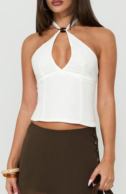 Electric Night Halter Top