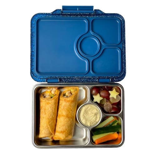 Yumbox Prêt Stainless Steel Leakproof Bento Lunch Box In Blue