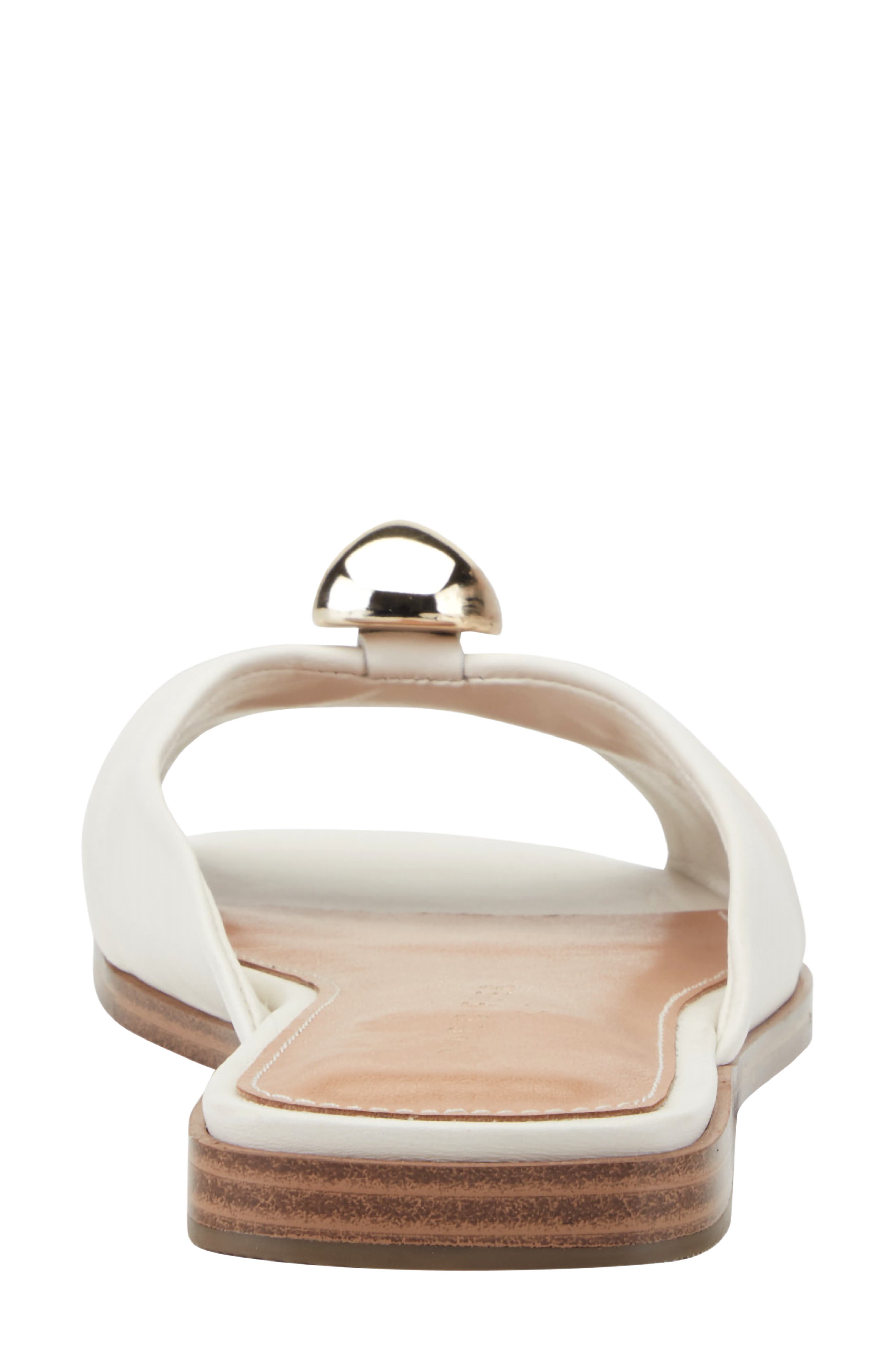 Dalani Slide Sandal, Alternate, color, IVORY