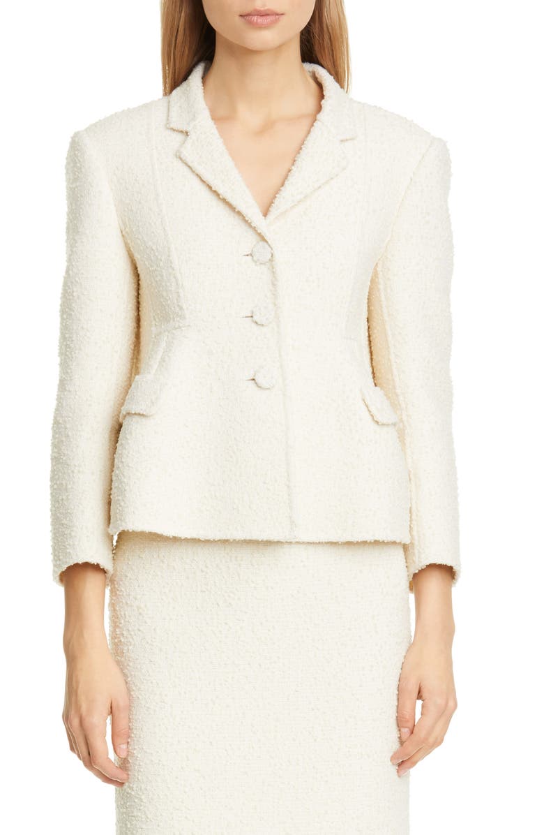 Marc Jacobs Wool Blend Bouclé Jacket, Main, color, 
