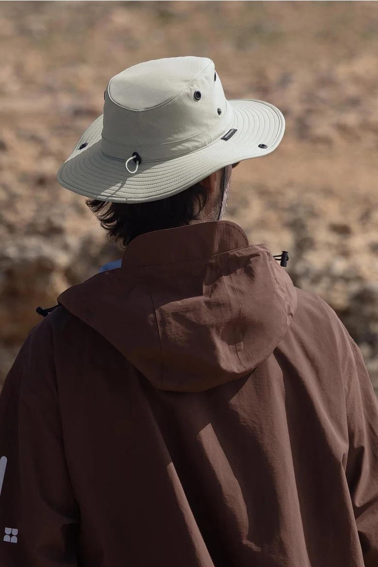 Trek All-Weather Hat, Alternate, color, Bone/Chocolate