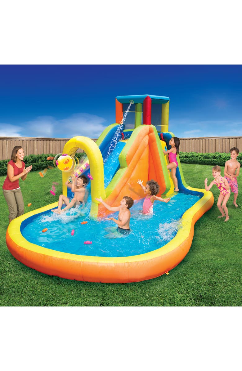 Banzai International Inflatable Pinata Bash Party Slide Water Park, Alternate, color,
