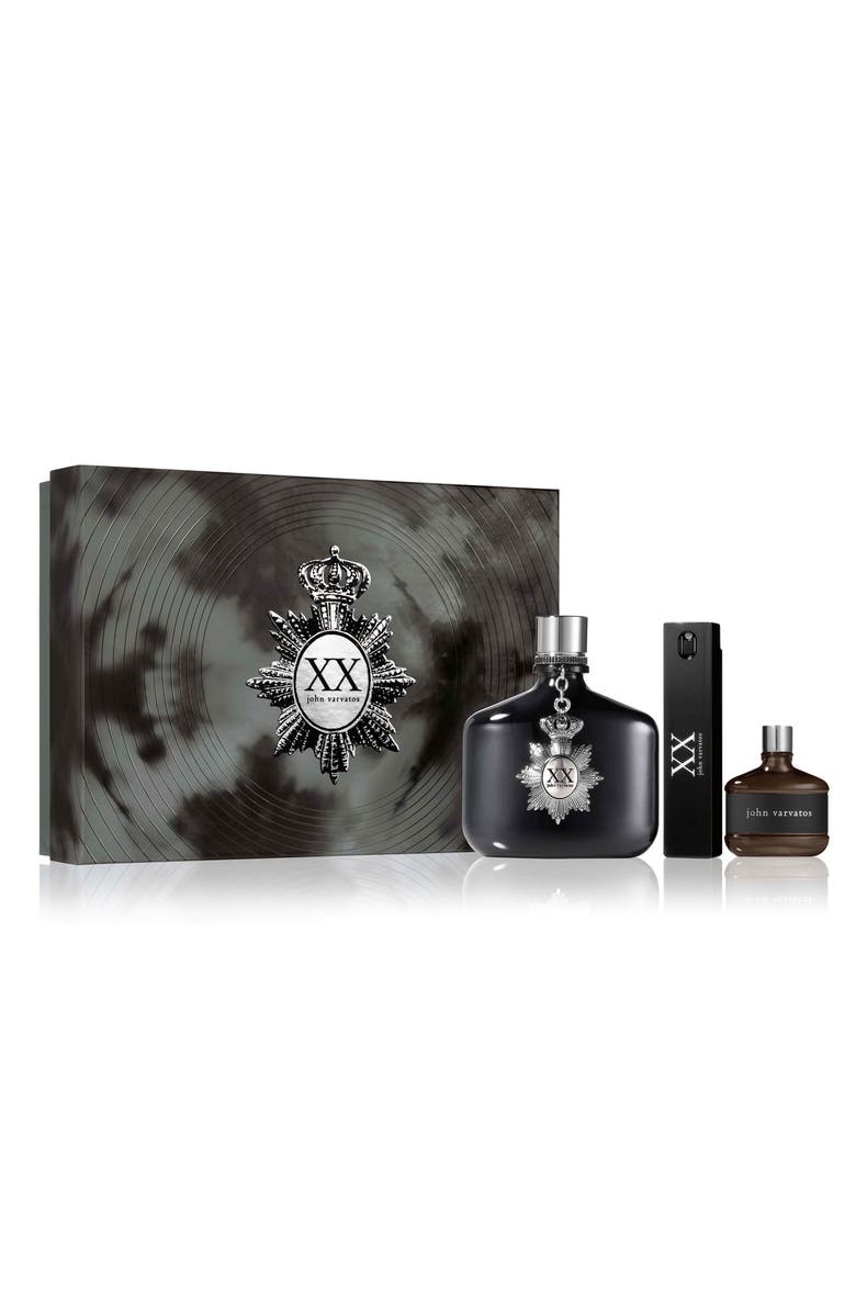 John Varvatos 3-Piece XX Eau de Toilette Set $167 Value, Main, color, 