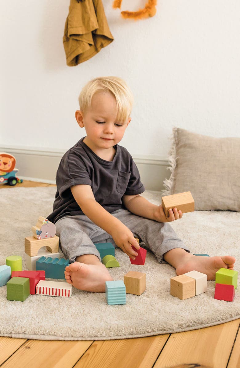 Bababoo and friends<sup>®</sup> Wilma Whale Babablocks Building Blocks, Alternate, color, Multi / Blue