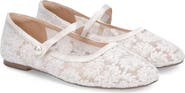 Kailee P Zora Crochet Lace Mary Jane Flats