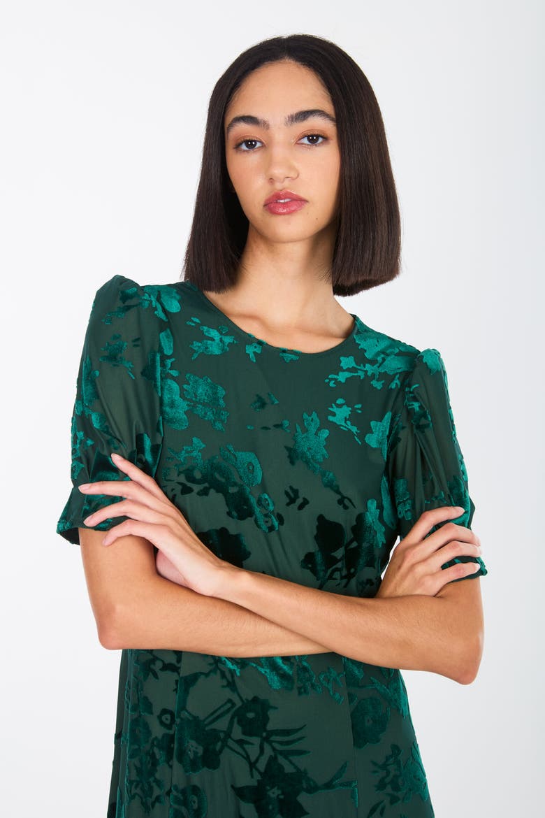 Fran Dress, Alternate, color, Emerald