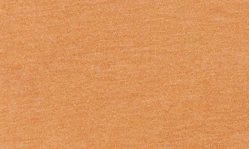 Lucky Brand Button Notch Neck T-shirt In Cinnamon Stick
