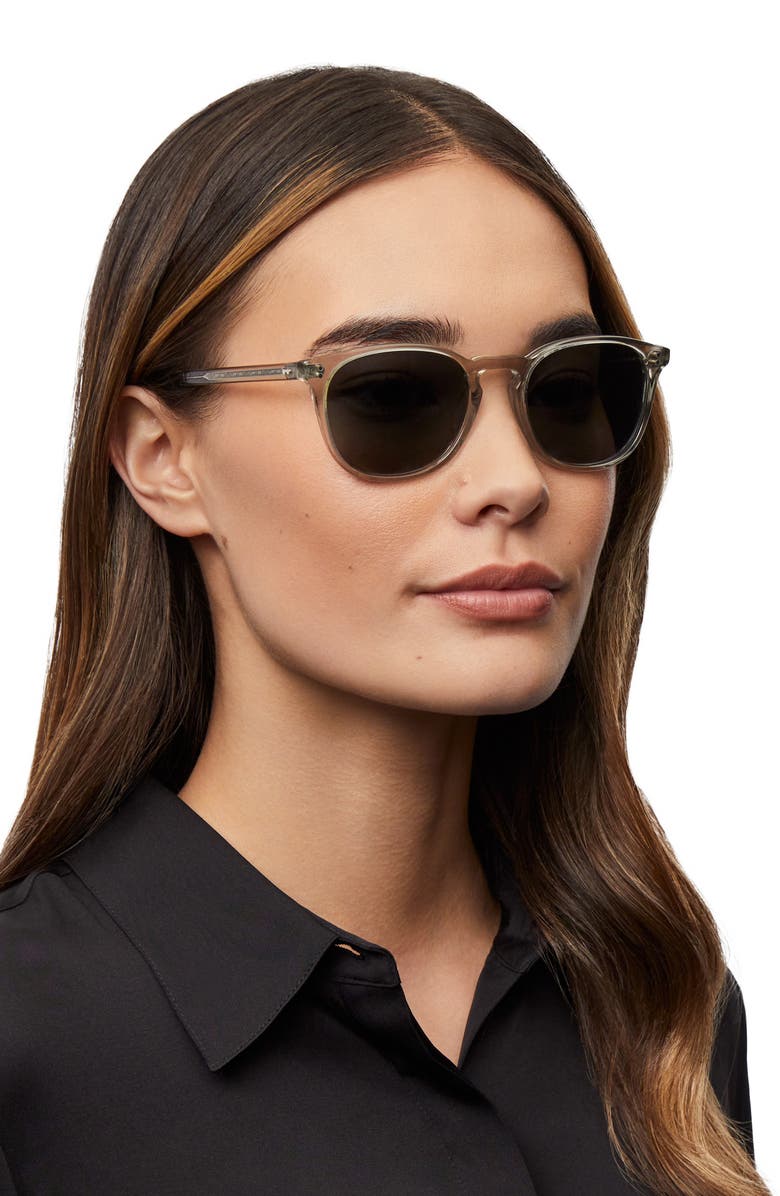 Oliver Peoples Finley Esquire 51mm Square Sunglasses, Alternate, color, Grey