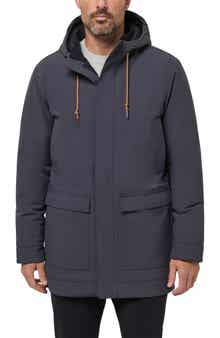 TravisMathew Mountain Pass Waterproof Hooded Long Jacket