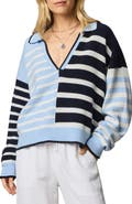 Splendid Arden Stripe Polo Sweater