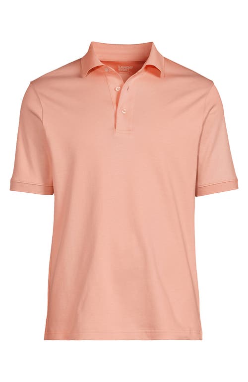 Lands' End Short Sleeve Cotton Supima Polo Shirt