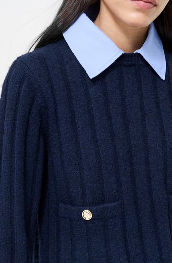 Ellie Collar Layered Sweater