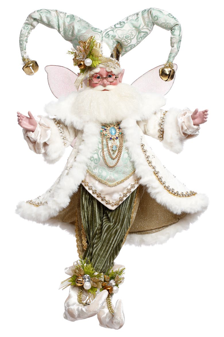 Joyeux Noel Fairy, Large, Main, color, Mint Green