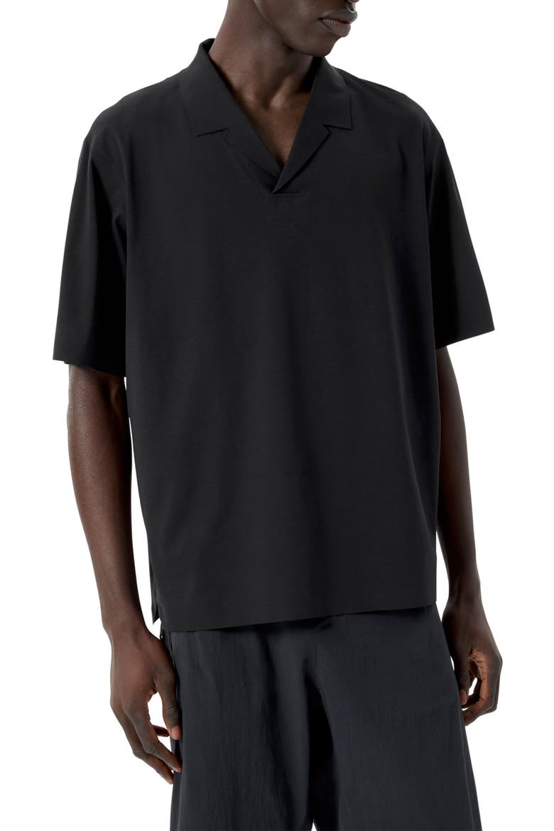 Metron Performance Polo, Main, color, BLACK