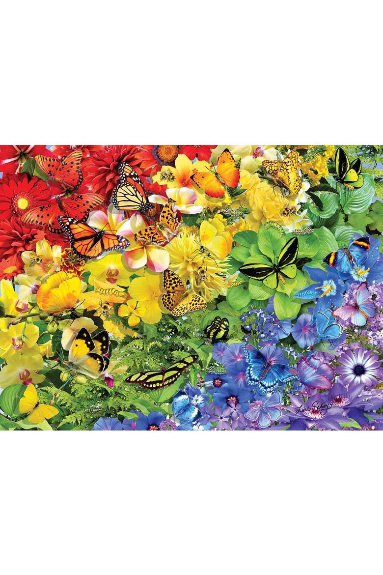 Rainbow Butterflies 1000 piece Jigsaw Puzzle for Adults, Alternate, color, Multicolor