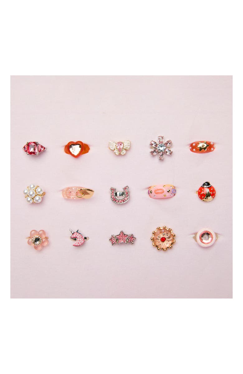 FAO Schwarz Glam Rings Set, Alternate, color, Light/ Pastel Pink