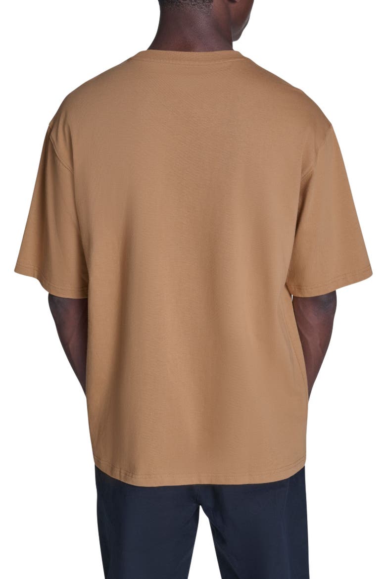 Box Patch Tee, Alternate, color, HONEY STICK
