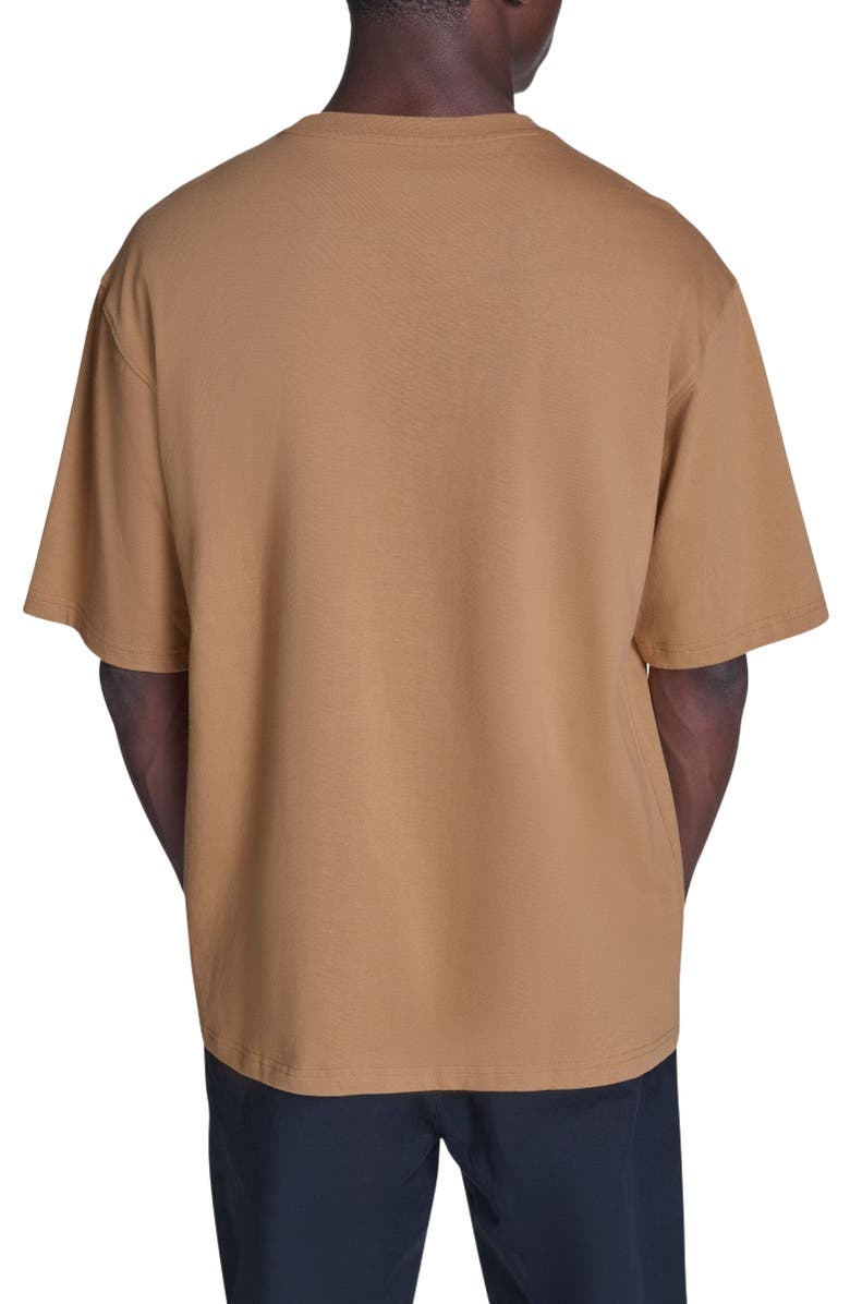 Converse Box Patch Tee, Alternate, color, Honey Stick