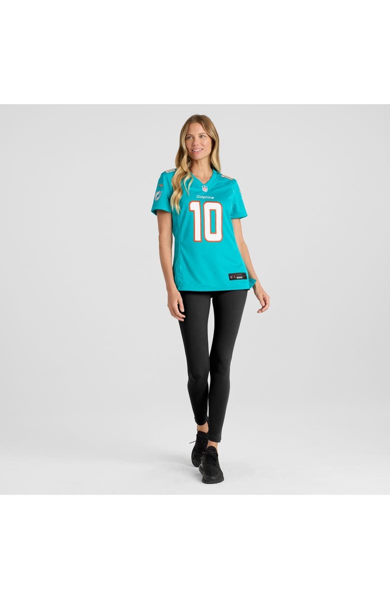 Nike Women's Nike Tyreek Hill Aqua Miami Dolphins Player Jersey, Alternate, color, Aqua