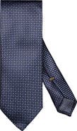 Eton Geometric Silk Jacquard Tie