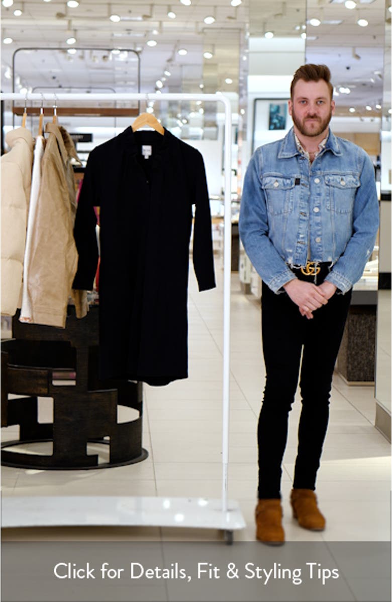 Ruffled Long Sleeve Knit Dress, sales video thumbnail