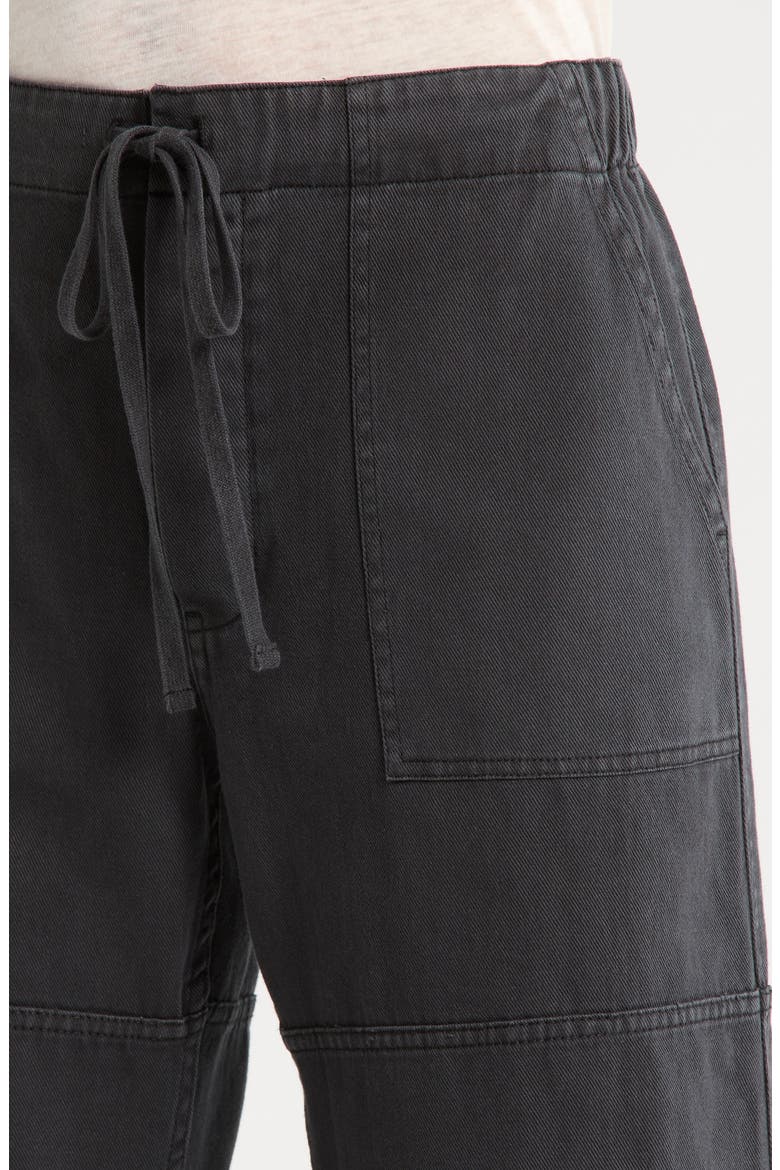 Drawstring Beach Pants, Alternate, color, WASHEDBLACK