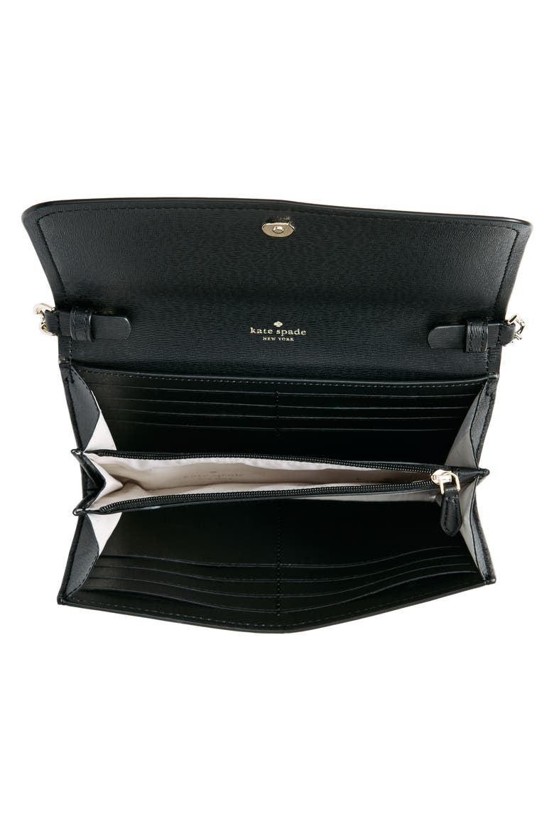 cameron wallet on a chain, Alternate, color, BLACK