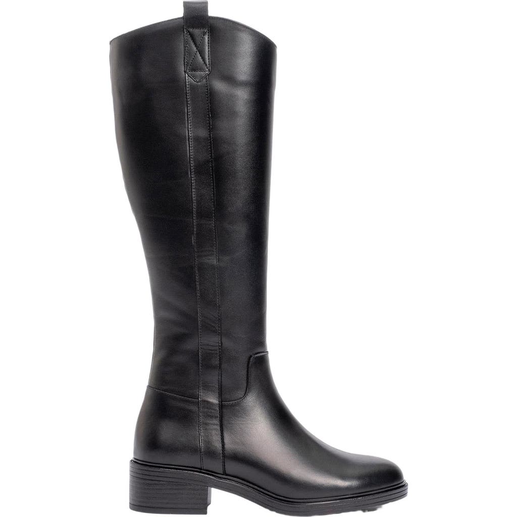 Forever & Always Shoes Acro Leather Boot in Black Leather  product